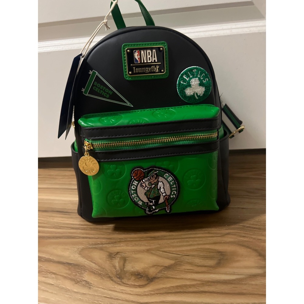 NBA Boston Celtics Patch Icons Mini Backpack Loungefly